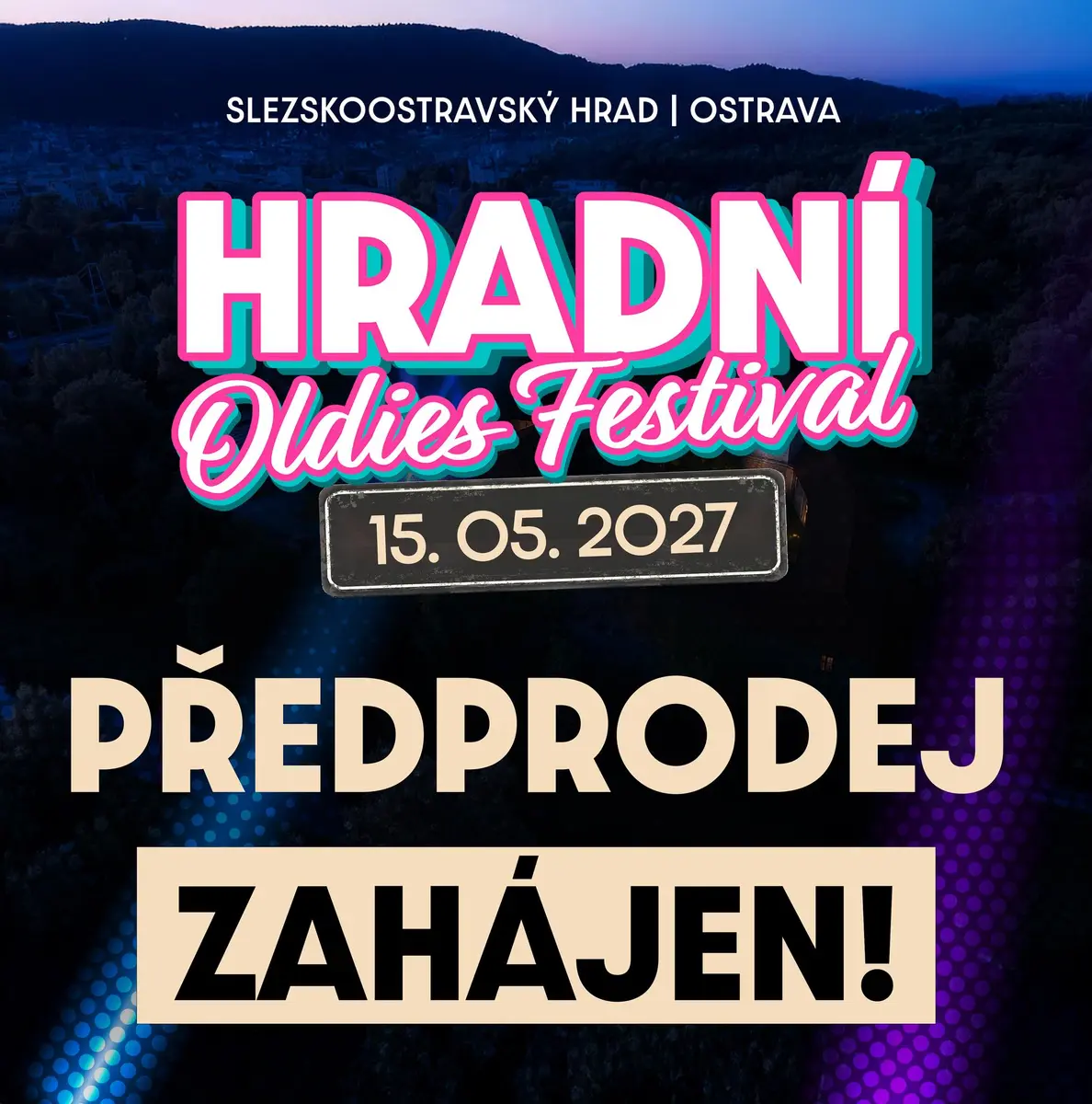 Hradní Oldies Festival 2027 — plakát